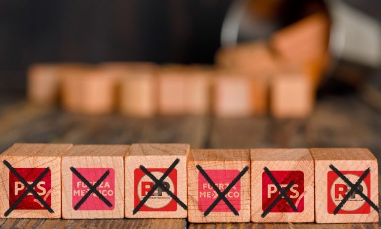 Adiós al PES, RSP y Fuerza por México,  el INE formaliza la pérdida de sus registro