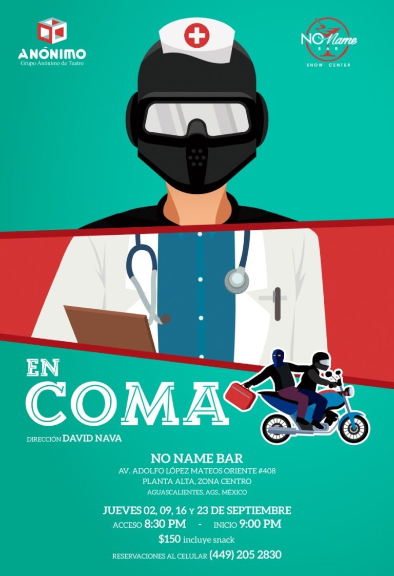 Anónimo Teatro te invita a disfrutar de “En Coma”