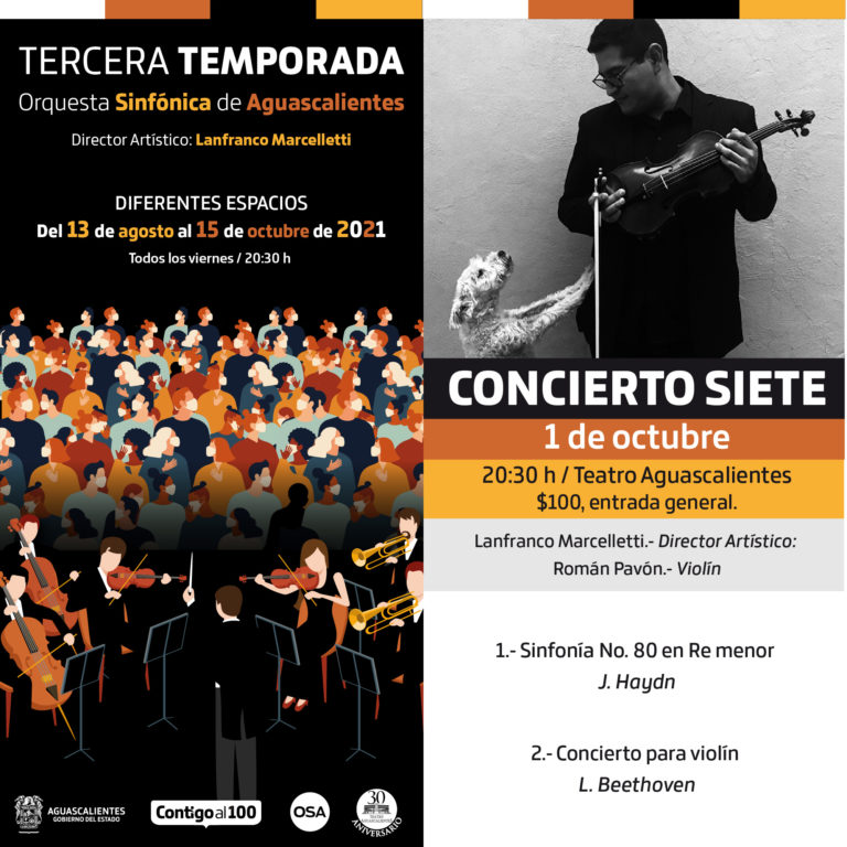 Disfruta del séptimo concierto de la OSA