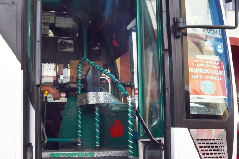 Nuevos camiones verdes ligados a ADO operan sin placas: no se sabe quiénes son los propietarios