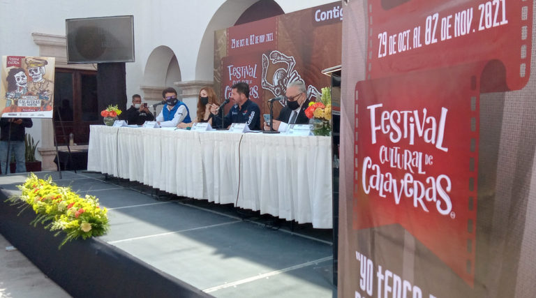 El #FestivalCulturalDeCalaveras2021 se muda al centro histórico
