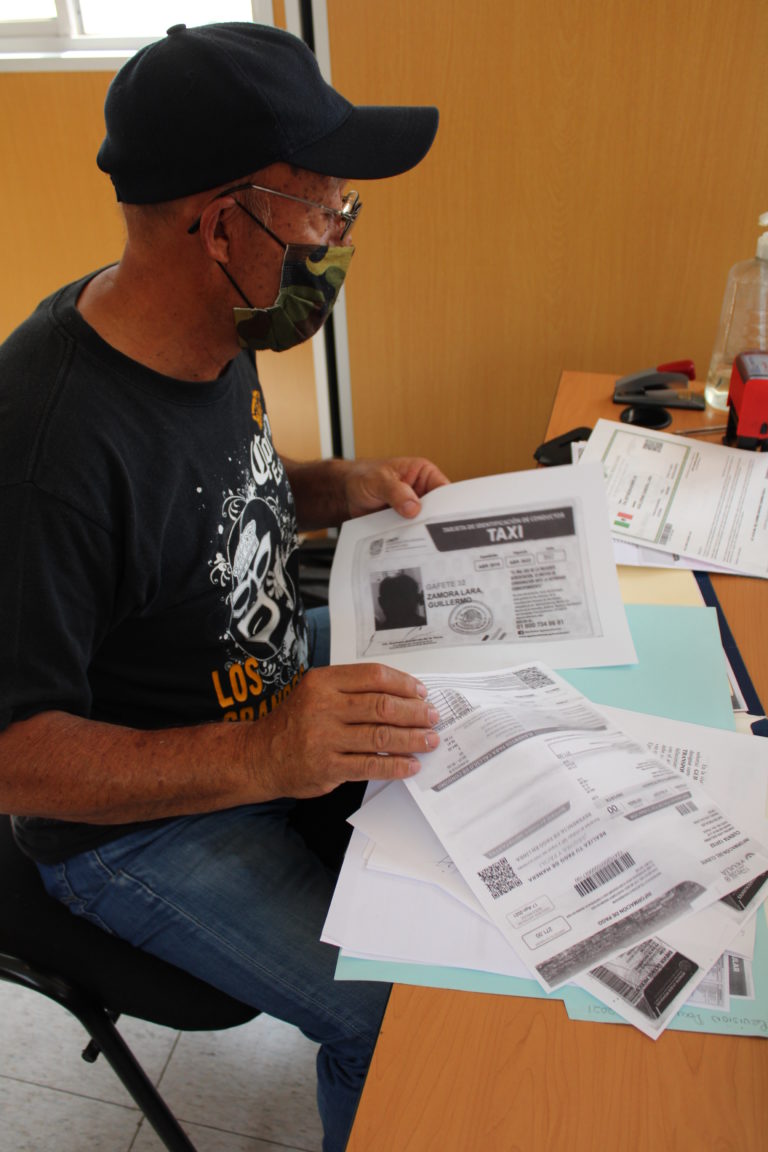 CMOV inició con la revisión documental de taxis