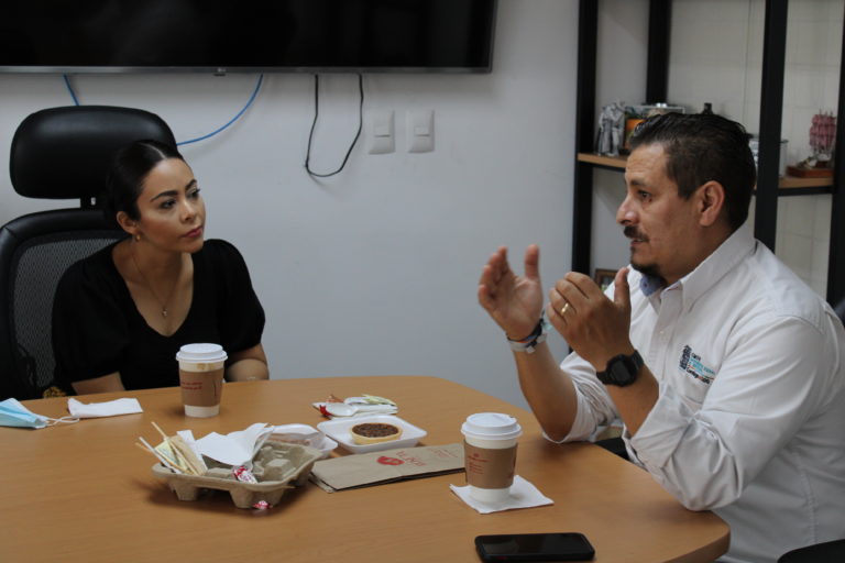 Coordinador de Movilidad se reunió con la presidenta de la Comisión de Transporte del Congreso del Estado