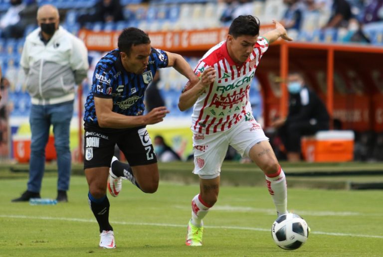 Necaxa cayó ante Gallos Blancos en Querétaro