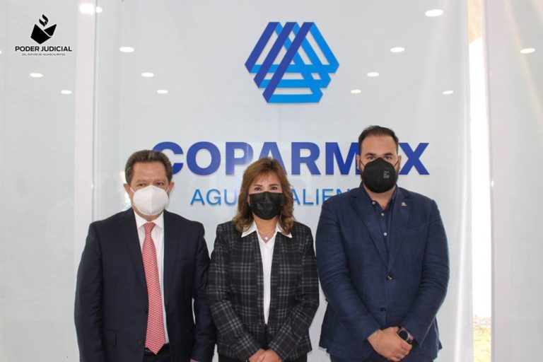 Se reúne magistrada presidenta del TPJE con integrantes de la Coparmex