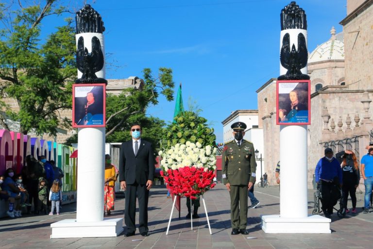 Conmemoran el 174 aniversario de la Gesta Heroica de los Niños Héroes de Chapultepec
