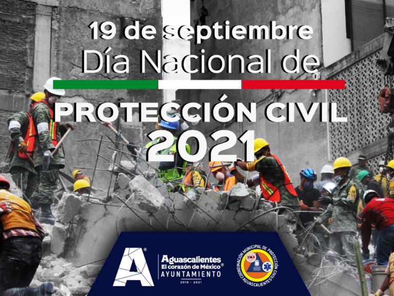 Conmemoran el Día Nacional de Protección Civil en Aguascalientes