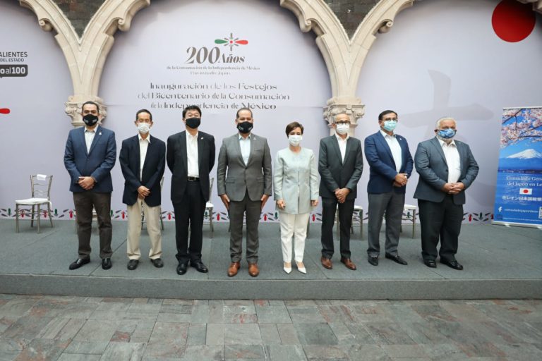 Aguascalientes y Japón conmemoran el Bicentenario de la Consumación de la Independencia de México