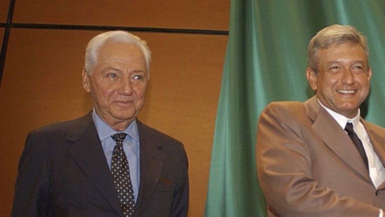 AMLO lamenta el deceso del “gran maestro y amigo” Enrique González Pedrero
