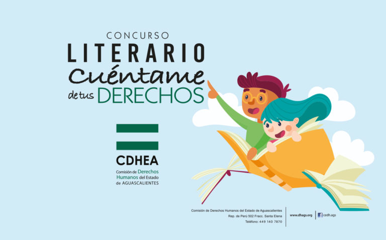 En Aguascalientes, convoca CDHEA al segundo concurso de cuento “Cuéntame de tus Derechos”