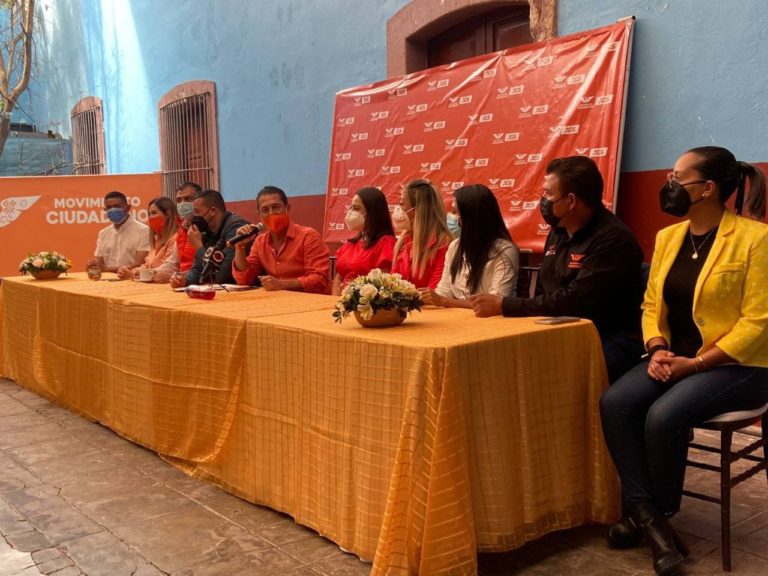 Movimiento Ciudadano presenta a las ciudadanas y ciudadanos que representarán las causas ciudadanas en Aguascalientes