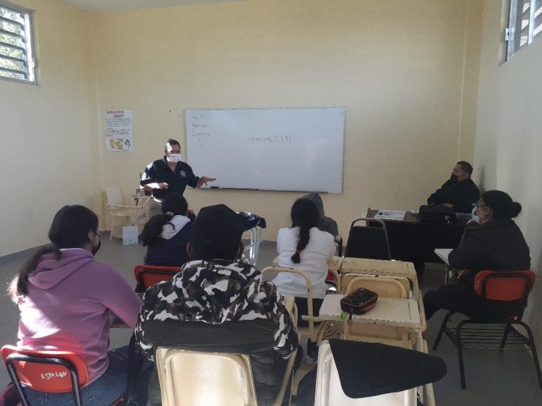 SSPE impartió taller para prevenir extorsión telefónica en San José de Gracia