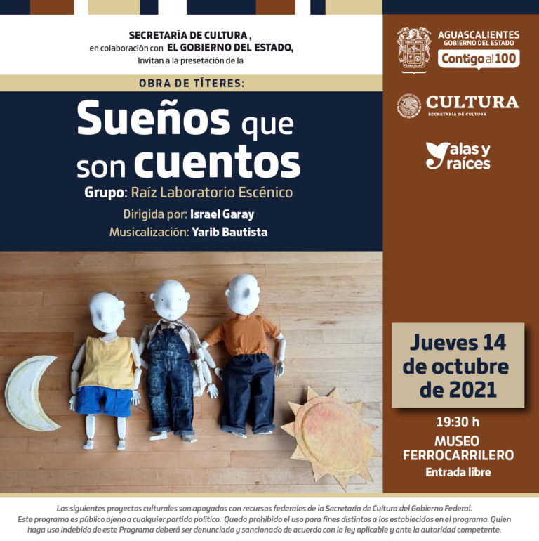 Acude en compañía de tu familia y amigos a disfrutar de Sueños que son cuentos