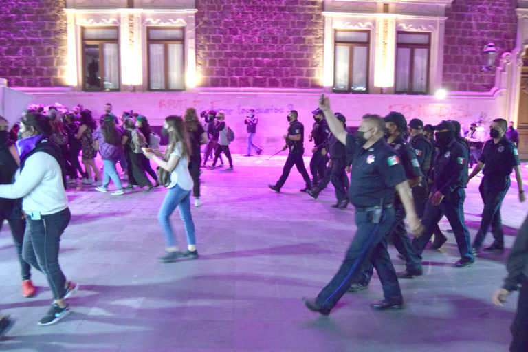 En Aguascalientes, CDHEA emite recomendación a Secretarías de Seguridad Pública y Fiscalía luego de la brutalidad policiaca el 8M