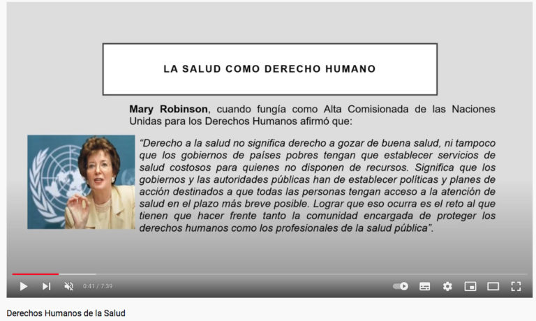 CDHEA publicó videocolumna sobre el derecho humano a la salud 