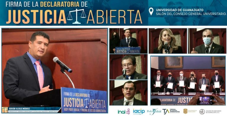 Justicia abierta, herramienta para recuperar la confianza en los jueces: Adrián Alcalá