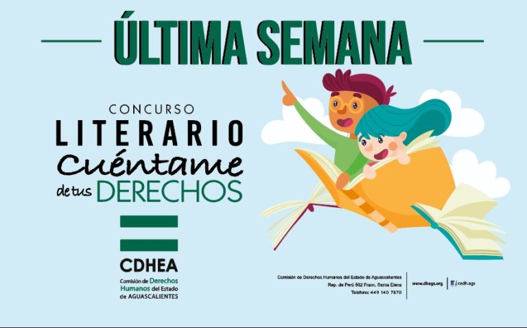 Últimos días para participar en los concursos infantiles de la CDHEA 