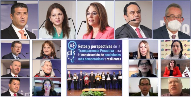 INAI entregó el Reconocimiento de Prácticas de Transparencia Proactiva 2021