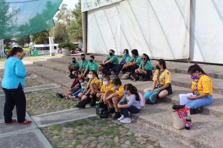 Trabaja CDHEA con niños y adolescentes scouts de Aguascalientes