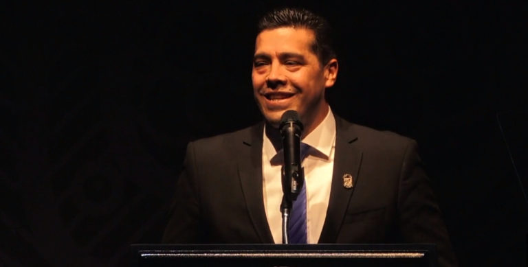 Leonardo Montañez rindió protesta como alcalde de Aguascalientes