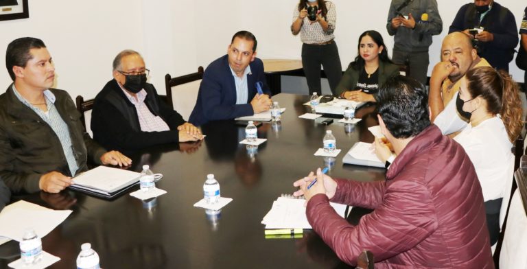 Titular de Sedrae en Aguascalientes se reunió con la Comisión de Desarrollo Agropecuario