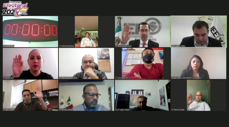 IEE avaló el registro de Fuerza por México y la desaparición de los partidos Libre de Aguascalientes y Nueva Alianza 