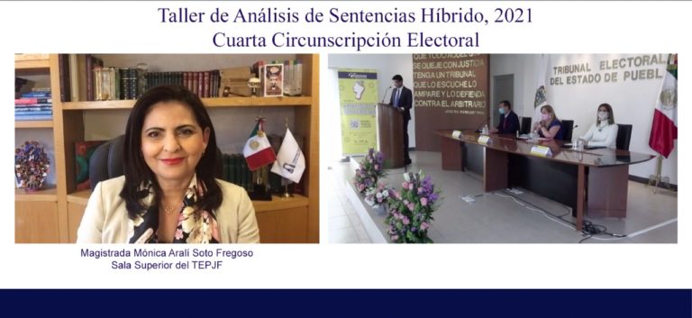 TEPJF sienta las bases para la equidad de género: magistrada Mónica Aralí Soto Fregoso 