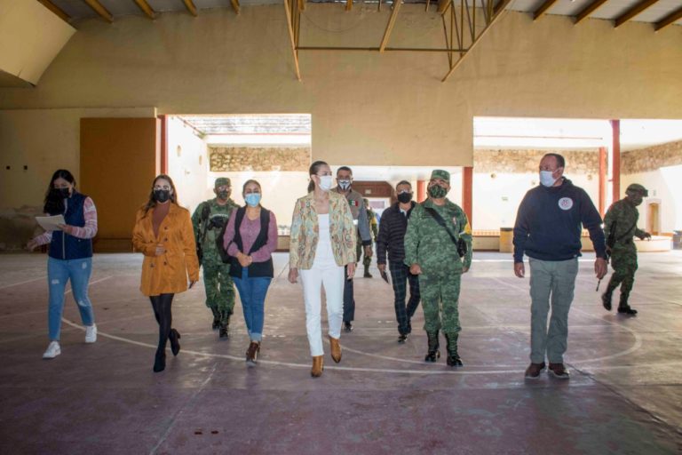 Protección Civil y DIF Estatal supervisan refugios temporales para la temporada invernal