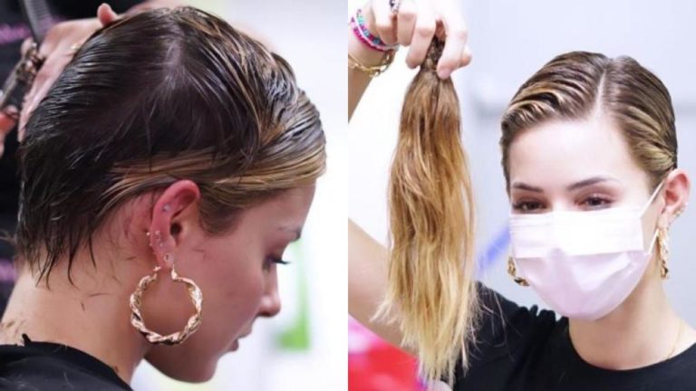 Ejemplo a seguir Mariana Rodríguez se corta el cabello en solidaridad con niño con cáncer