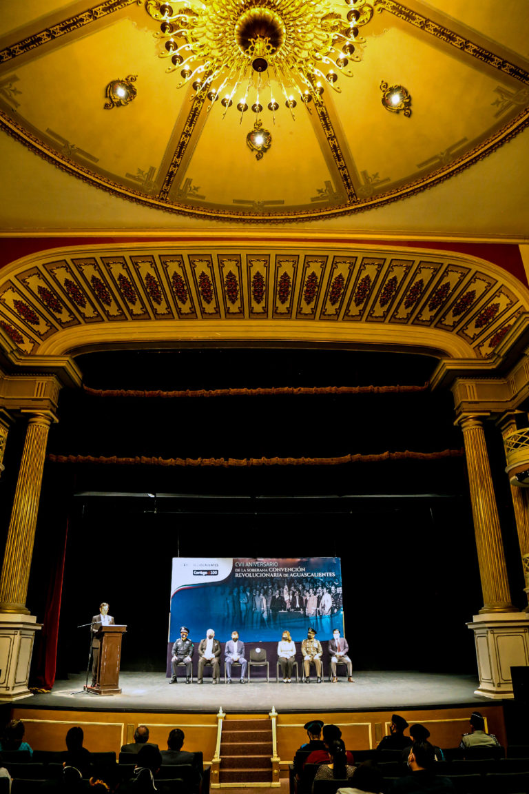 Conmemoran el 107° Aniversario de la Soberana Convención Revolucionaria