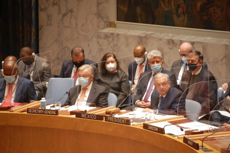 Presidente propone a la ONU aplicar Plan Mundial de Fraternidad y Bienestar para revertir la pobreza global