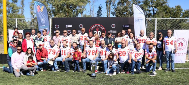 Treinta aniversario del primer título nacional obtenido por el Club Diablos del Sol de Fútbol Americano   