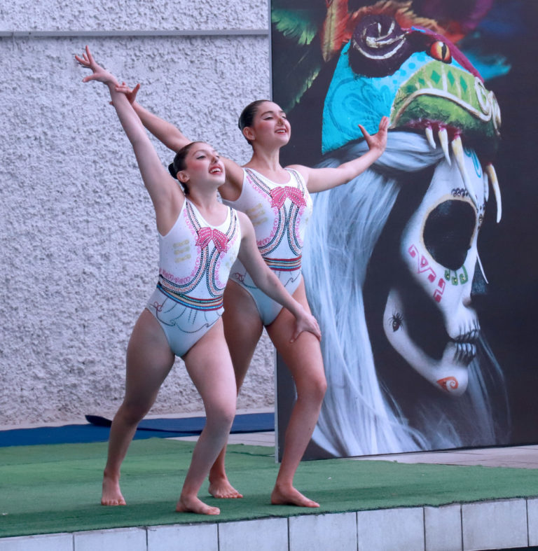 Concluye  Torneo de Natación Artística de Calaveras en Aguascalientes