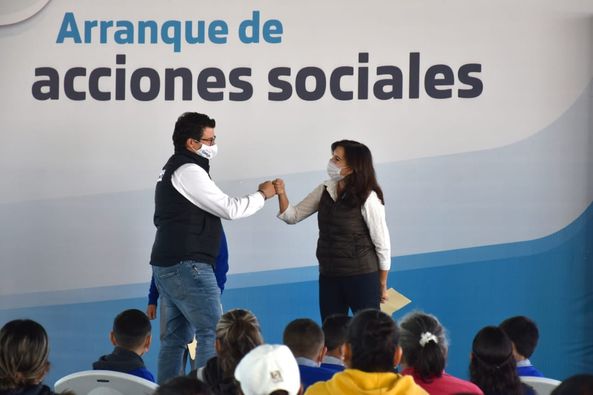 Realizan Acción Social en la escuela Buena Tierra en el municipio de Jesús María, Aguascalientes