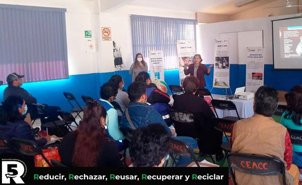 Imparten taller sobre “COSECHA DE AGUA DE LLUVIA”