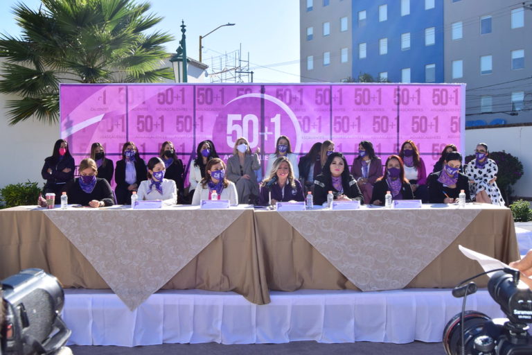 Colectivo 50+1 capítulo Aguascalientes presentó su primera evaluación de gabinetes paritarios