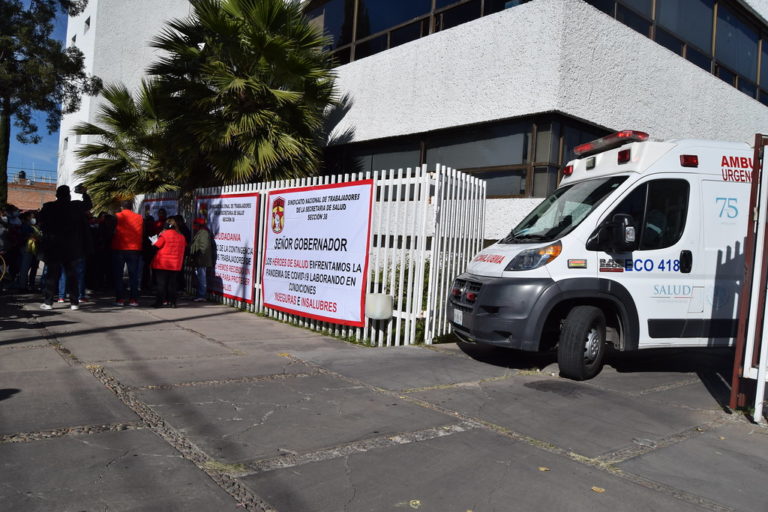 Exige el SNTSA a las autoridades estatales que den insumos a trabajadores