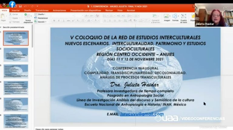 Comienza el Quinto Coloquio de la Red de Estudios Interculturales de la Región Centro Occidente con sede en la UAA