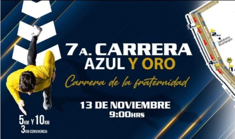 Presentan la séptima edición de la Carrera Atlética Azul y Oro en Aguascalientes