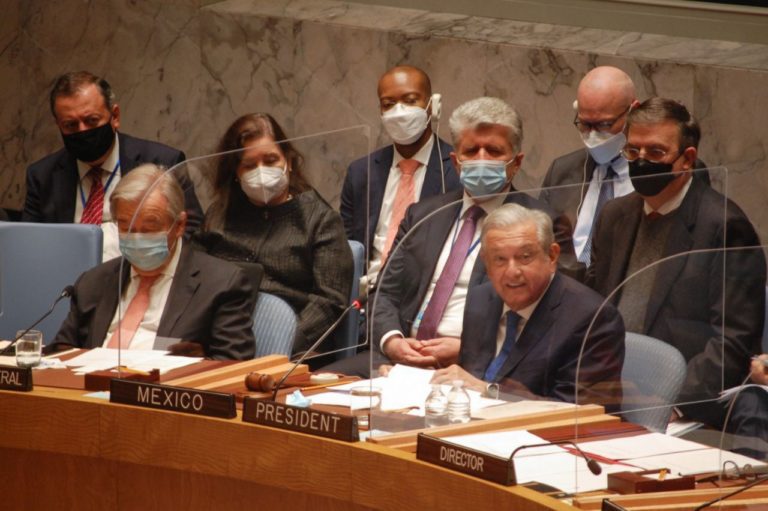 AMLO en la ONU/ Taktika