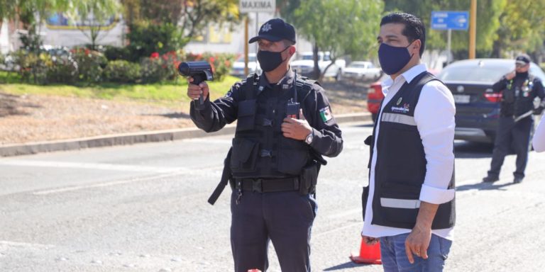 Refuerza municipio de Aguascalientes “operativo radar” para prevenir incidentes viales