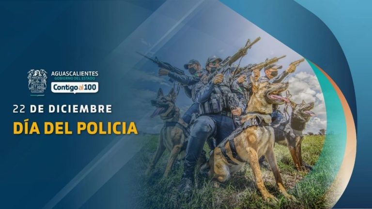 Aguascalientes conmemora el día de la polícia
