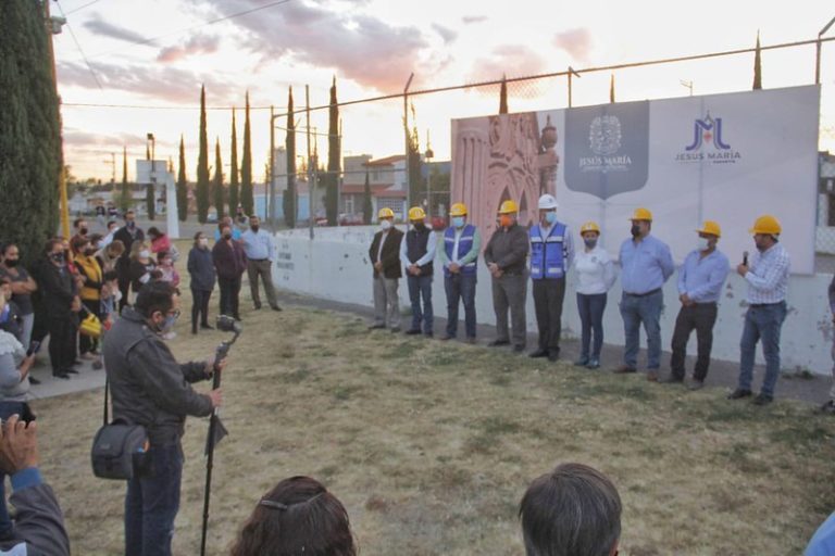 Invertirá Jesús María en la rehabilitación de parques y espacios deportivos