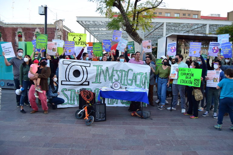 Se manifiesta comunidad del CIDE Aguascalientes