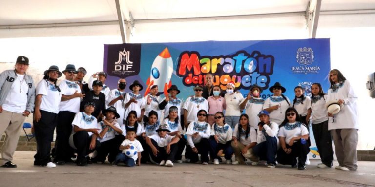 Recaudan más de 5 mil juguetes en Jesús María