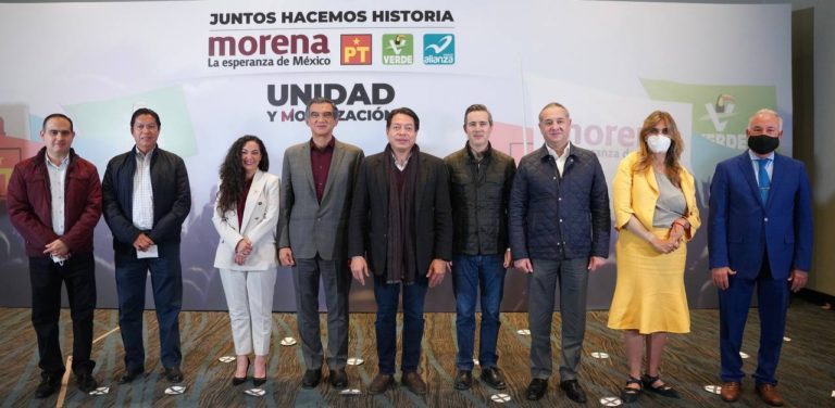 Morena anuncia a sus candidatos mejor posicionados para 6 gubernaturas en 2022