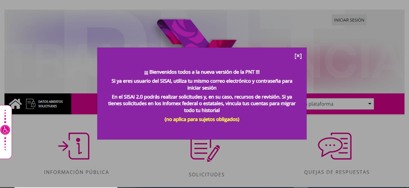 Plataforma Nacional de Transparencia tiene que perfeccionarse 