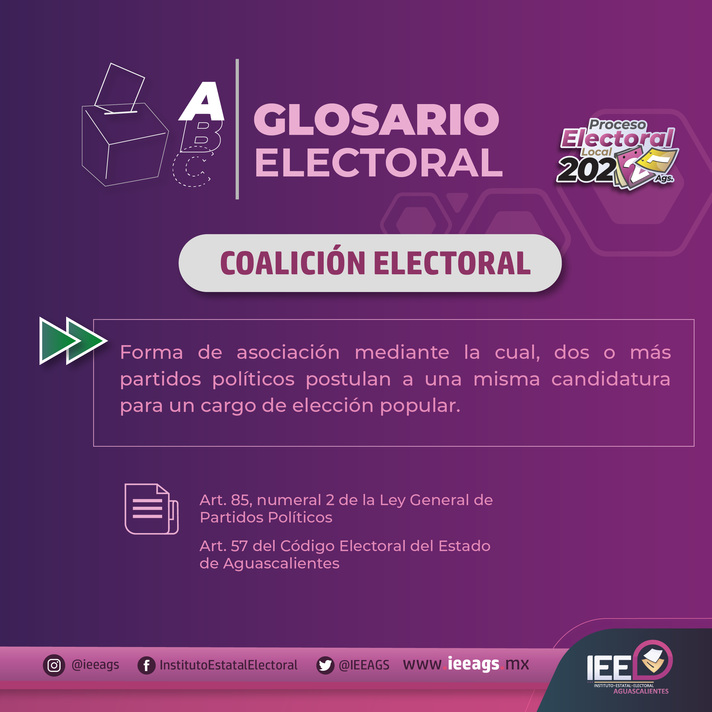 Recibe IEE solicitudes de registro de coaliciones de elección por la gubernatura