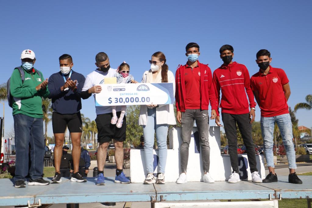 Club Necaxa, presente en la Primera Carrera Atlética de la Policía Estatal