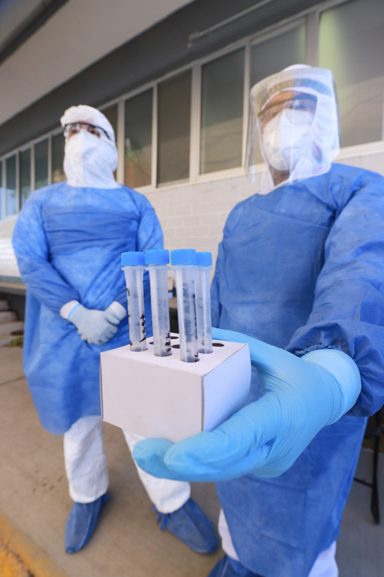 Centro de pruebas covid de la UAA mantiene sus puertas abiertas